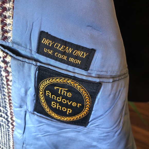 The Andover Plaid Oversized Unisex Blazer Large - Picture 4 of 11